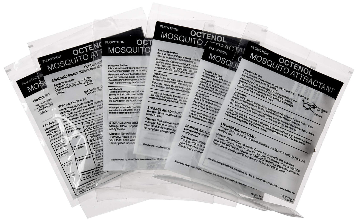 Flowtron MA-1000 cartridges compatible with BK-15 BK-40 BK-80 MC-9000 FC-8800 for outdoor use.