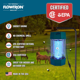 Flowtron USA-made and CSA-certified for durable outdoor use