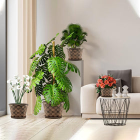 Flowyypo retro decorative garden pot adds vintage charm to patios and living spaces