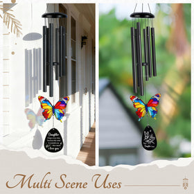 Flpoxzd wind chime designed to elevate any patio or yard with elegant presence.