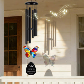 Flpoxzd wind chime suitable for indoor or outdoor use, versatile gift idea.