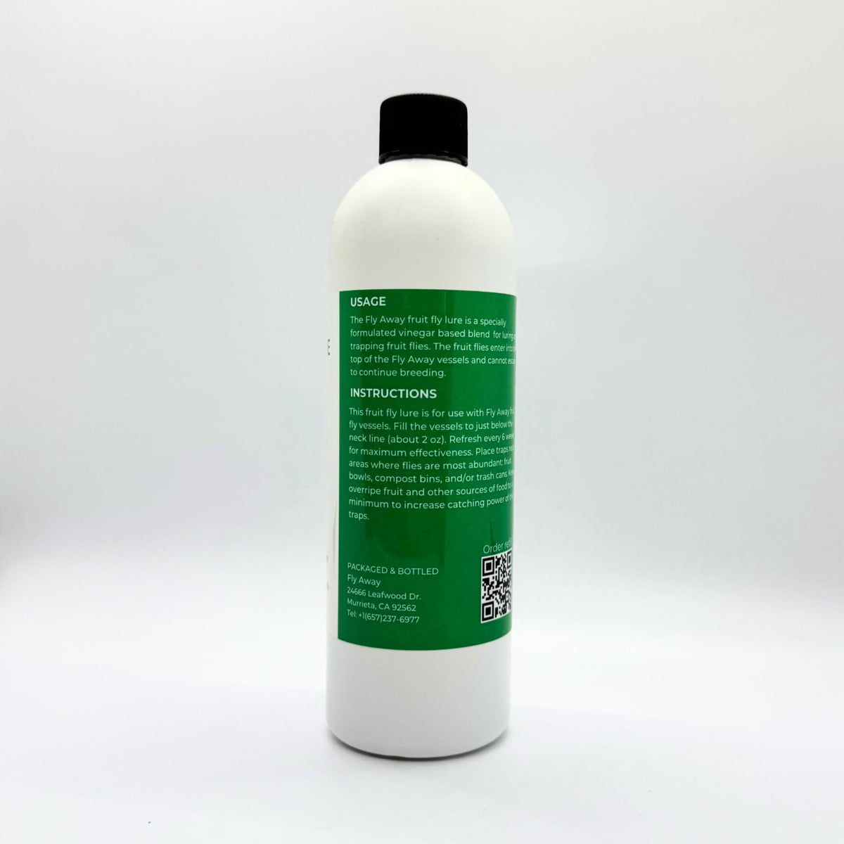 Fly Away Liquid Lure long-lasting protection shown on a counter