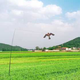 Flyonte Bird Hawk Kite has realistic colours that blend with outdoor surroundings.