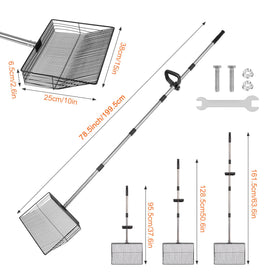 Foandbevi rust-resistant stainless steel construction resists daily wear.