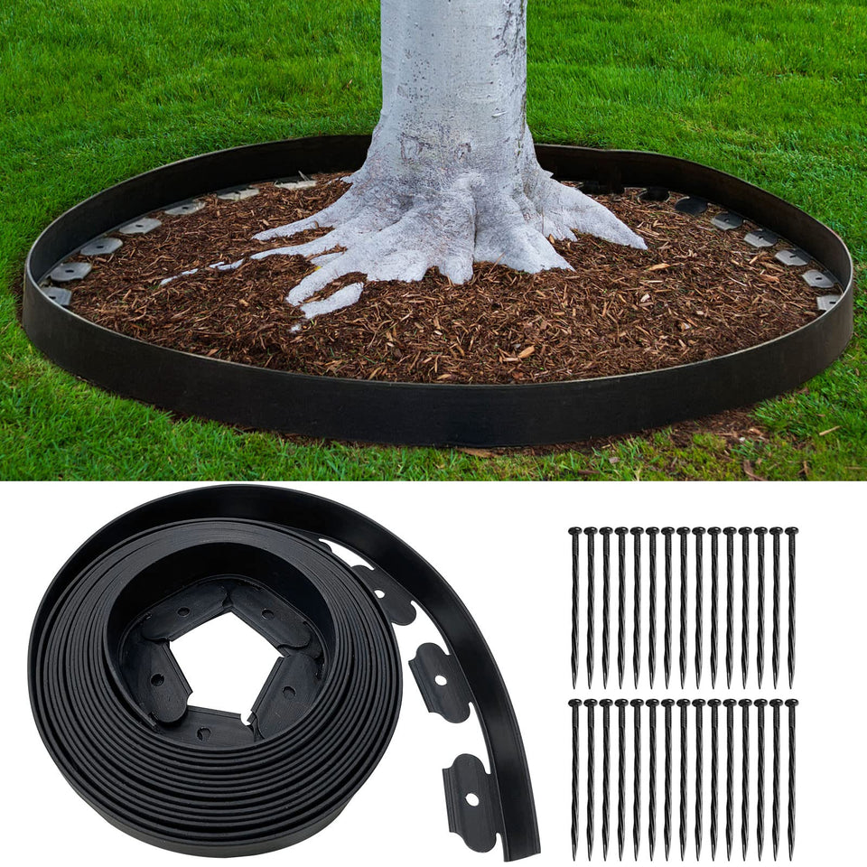 Focefec landscape edging border 33ft for clean garden separation