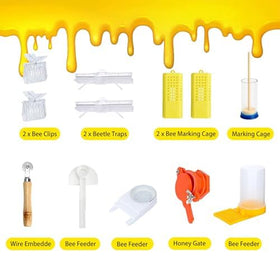 FodManTakin 30-piece beekeeping kit offers comprehensive essentials