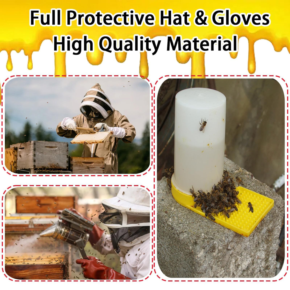 All-in-one beekeeping kit by FodManTakin suitable for beginners and pros
