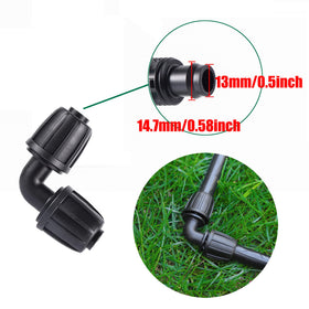 fogwowo 16mm od tubing connector for reliable irrigation.