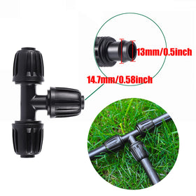 FOGWOWO drip tubing 16mm OD fits securely for reliable water delivery