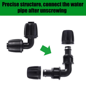 fogwowo easy-install irrigation fitting for tool-free setup.