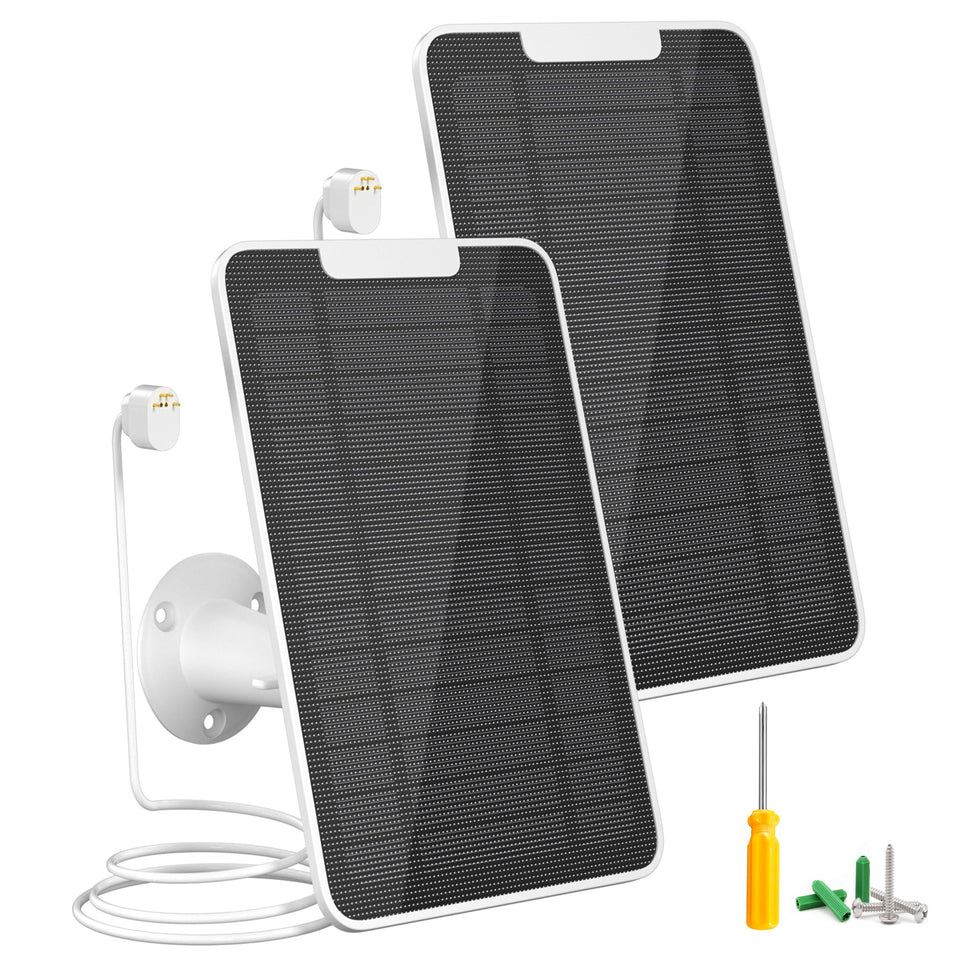 fohoa 5W solar panel for Nest Cam delivers reliable power from sunlight