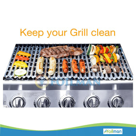 Foilman disposable liners fit most grills and smokers for versatile outdoor cooking