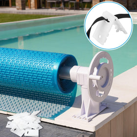 Foilswirl clip set supports versatile reel rope sizes