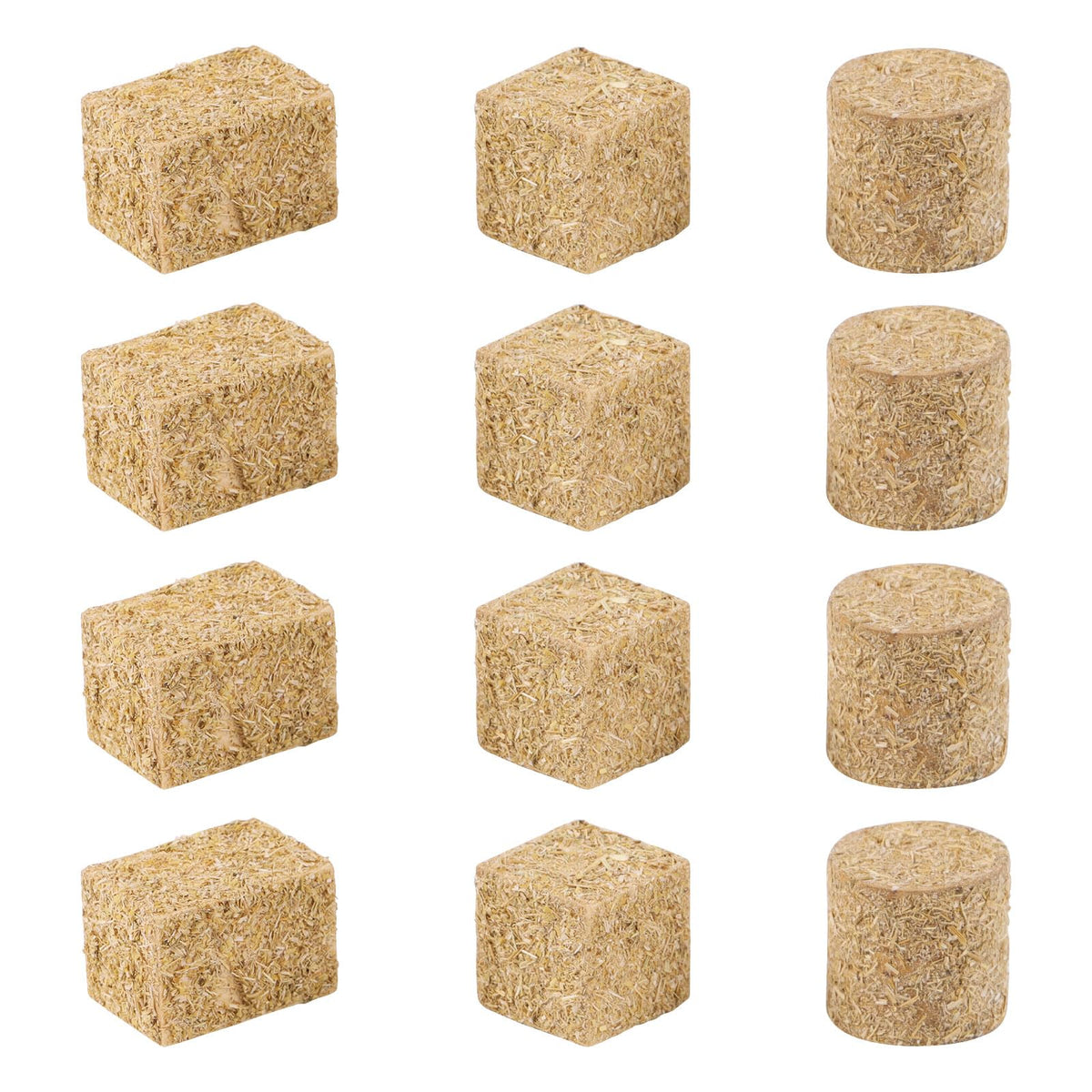 FOIMAS autumn decor idea with miniature hay bales for cozy setups