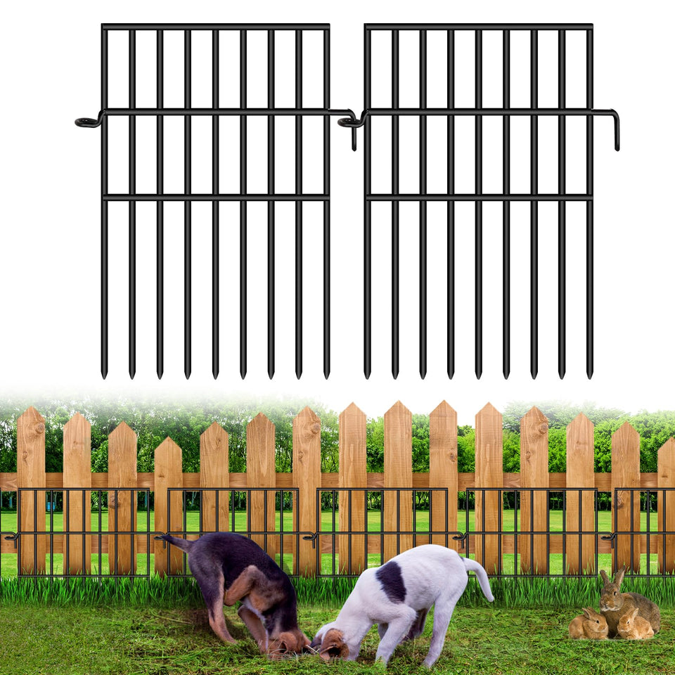FOKEP Animal Barrier Fence assembly demonstrates flexible layout setup.