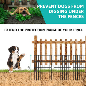 FOKEP Animal Barrier Fence rustproof coating protects outdoor use.