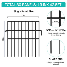 FOKEP no-dig fence rings alignment enables quick, tool-free installation.