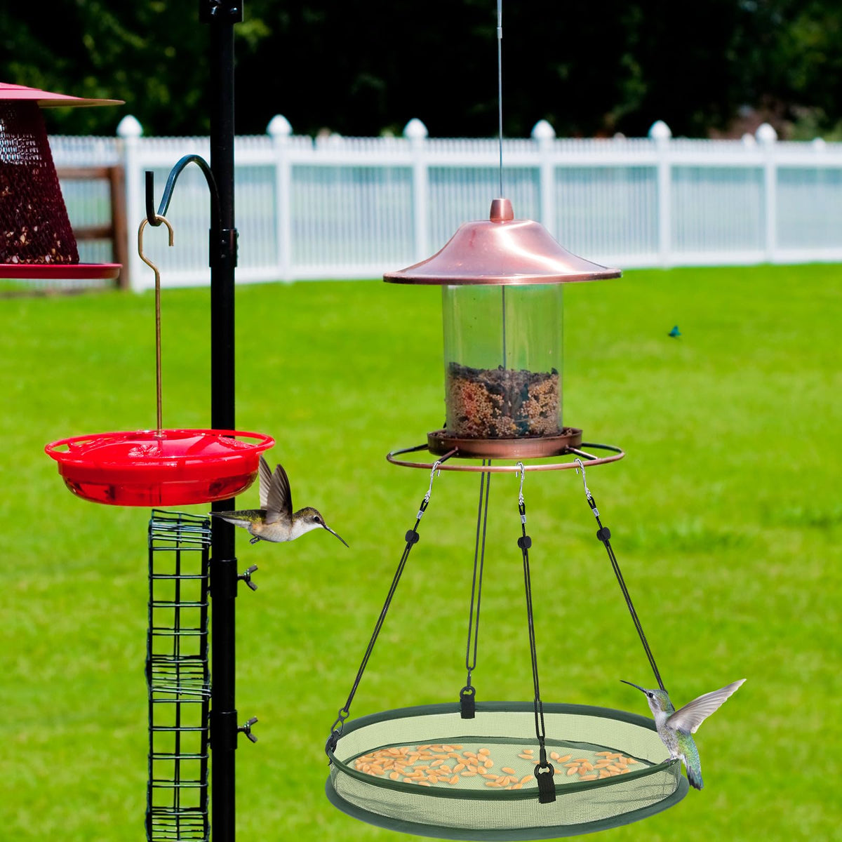 FoldTier dual-tray setup encourages communal feeding and interaction.