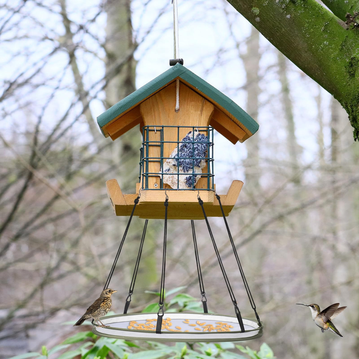 FoldTier outdoor garden accessory ideal for hummingbirds and bee feeders.