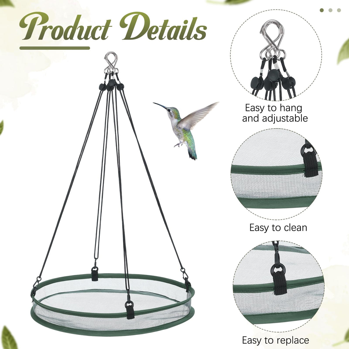 FoldTier weatherproof mesh and steel construction withstands outdoor conditions.