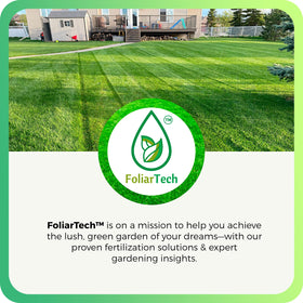 FoliarTech Humic Acid Lawn Fertilizer Alberta humalite origin emphasizes purity and quality