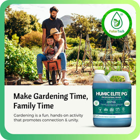 FoliarTech Humic Acid Lawn Fertilizer indoor outdoor use suits multiple garden settings