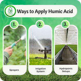 FoliarTech Humic Acid Lawn Fertilizer liquid aerator promotes soil oxygen and root activity