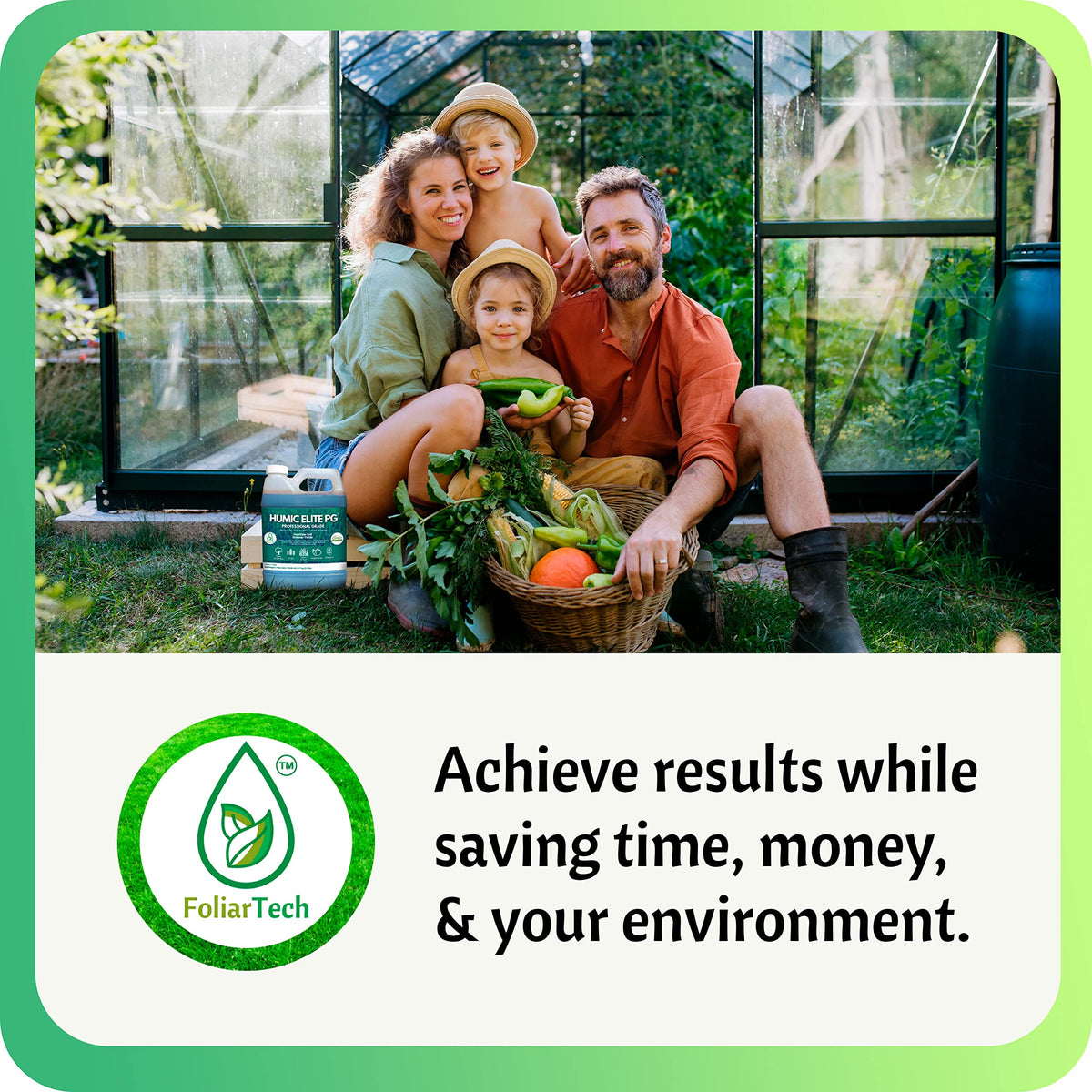 FoliarTech Humic Acid Lawn Fertilizer pet-safe option for homes with children and pets