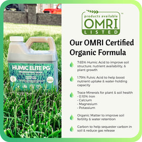 FoliarTech Humic Acid Lawn Fertilizer root development supports stronger root zones for better uptake