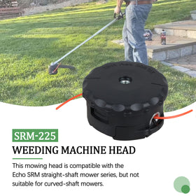 Follde SRM-225 Speed Feed 400 trimmer head rugged build suited for tough weed trimming tasks.