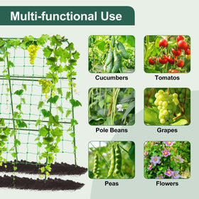 FOLLOOK adjustable-width trellis fits 16-26 inches for flexible beds