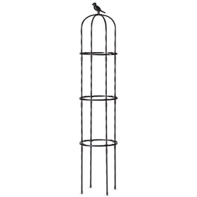 Follook Outdoor garden display creates an elegant vertical feature.