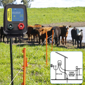 Folosem PE2 ground rod setup demonstrates reliable grounding for safety.