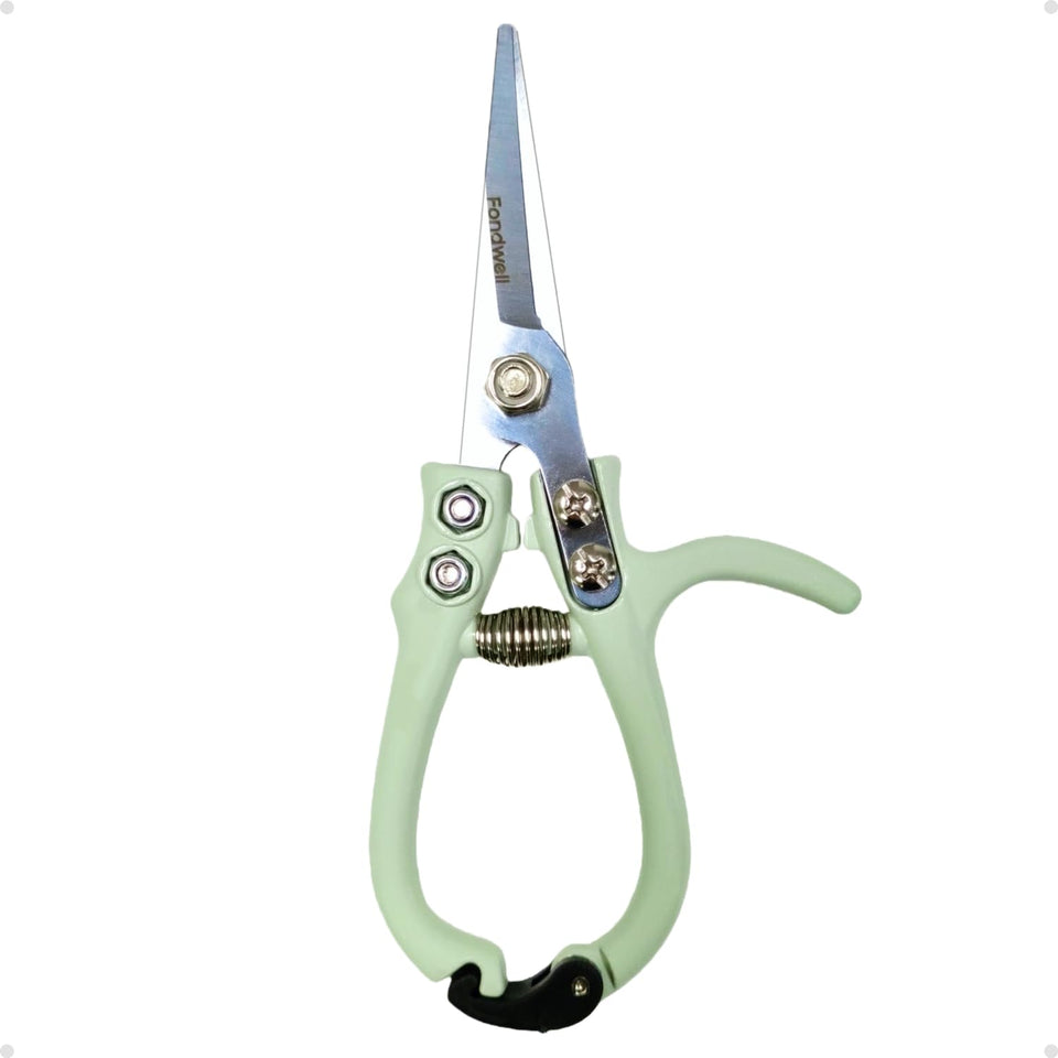 Fondwell 6in pruning-shears ergonomic-grip boosts comfort during long pruning tasks