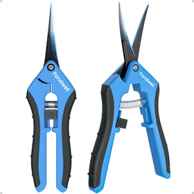 Fondwell pruning shears with nonstick blades deliver clean cuts for herbs and small plants.