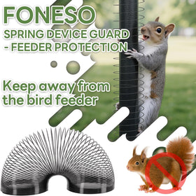 Foneso Bird Feeder Pole Protection keeps perches clear and birds safe.