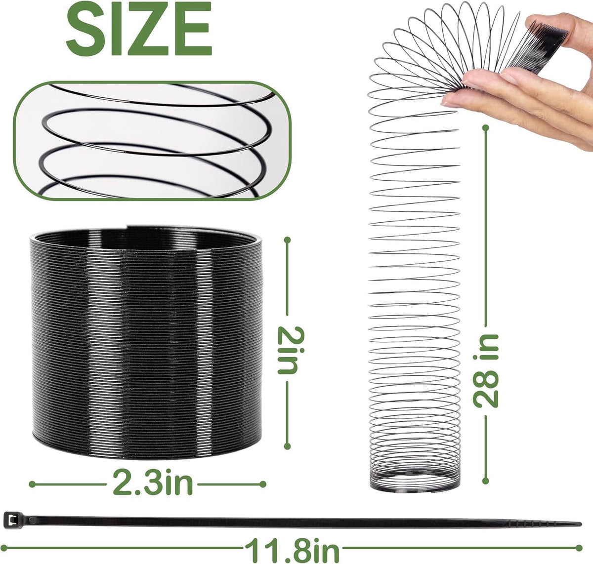 Foneso Metal Spring Guard provides durable, rust-resistant protection on outdoor bird feeder poles.