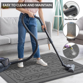 FONEYI washable interior mat for easy cleaning in busy homes