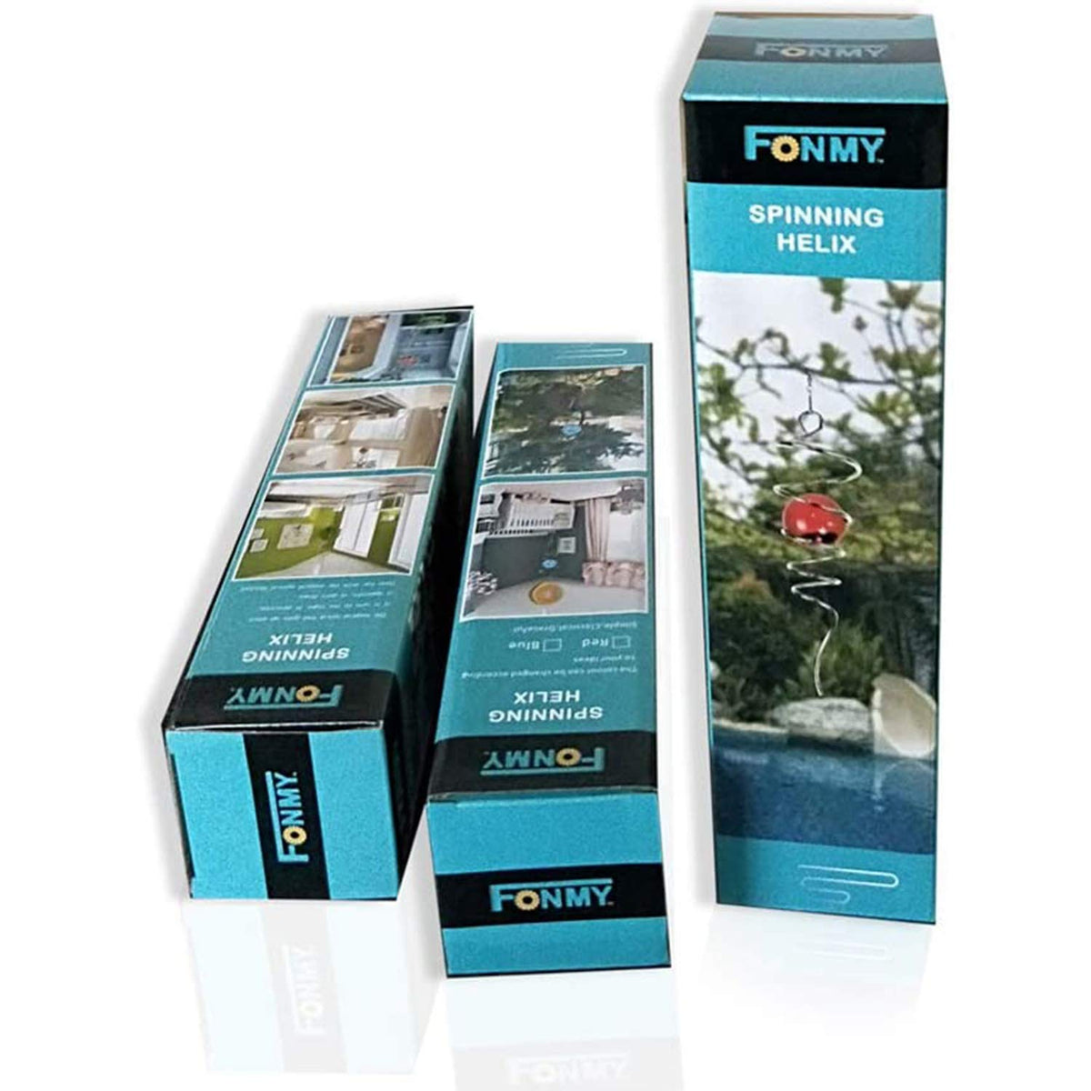 FONMY outdoor garden gazing-ball creates a charming focal point with soothing motion.