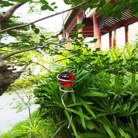FONMY wind-spinner with hanging swivel hook enables easy outdoor or indoor display.