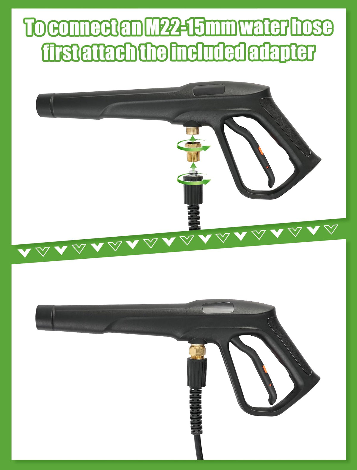 FOOCO gun set supports broad compatibility across popular washers.