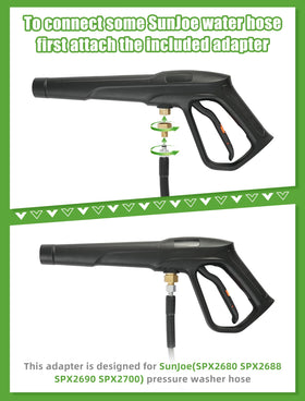 FOOCO high-pressure capability enables robust residential cleaning.