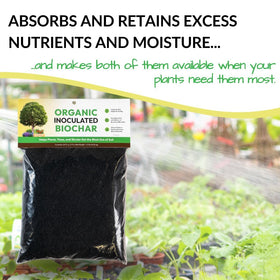 FOOP Biochar is dust-free and PPE-free for easy handling.