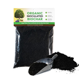 FOOP Biochar's sponge-like structure demonstrates moisture and nutrient retention in soil.