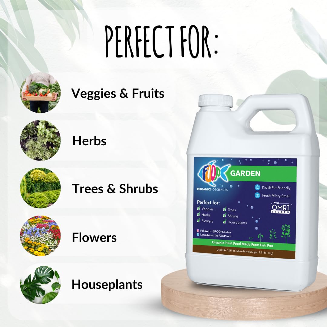 Watering FOOP Garden into soil demonstrates easy at-home feeding.