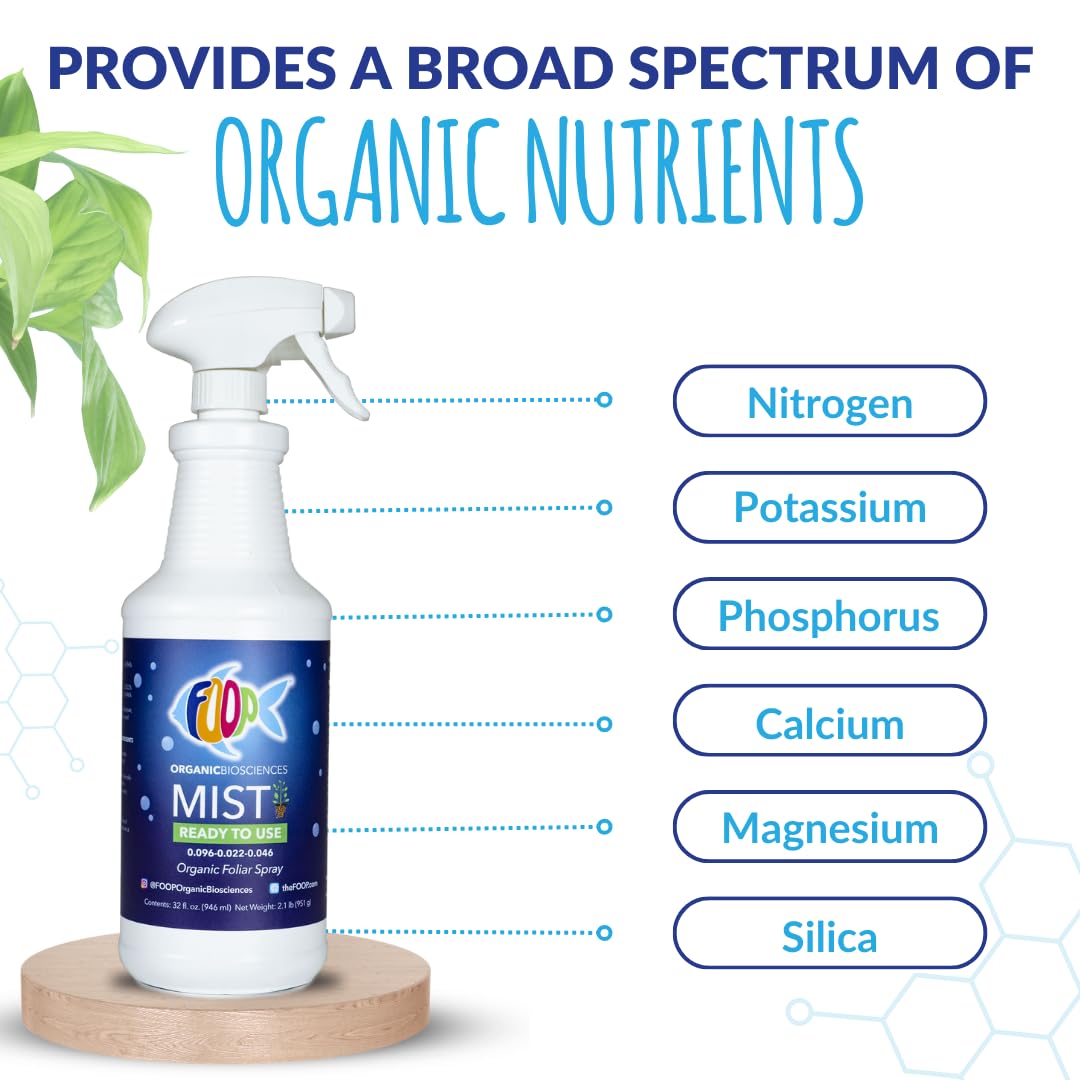 FOOP Mist spraying seedlings for early root-friendly nutrition