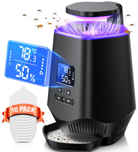Fooxem fruit fly trap indoors captures pests safely for a cleaner kitchen