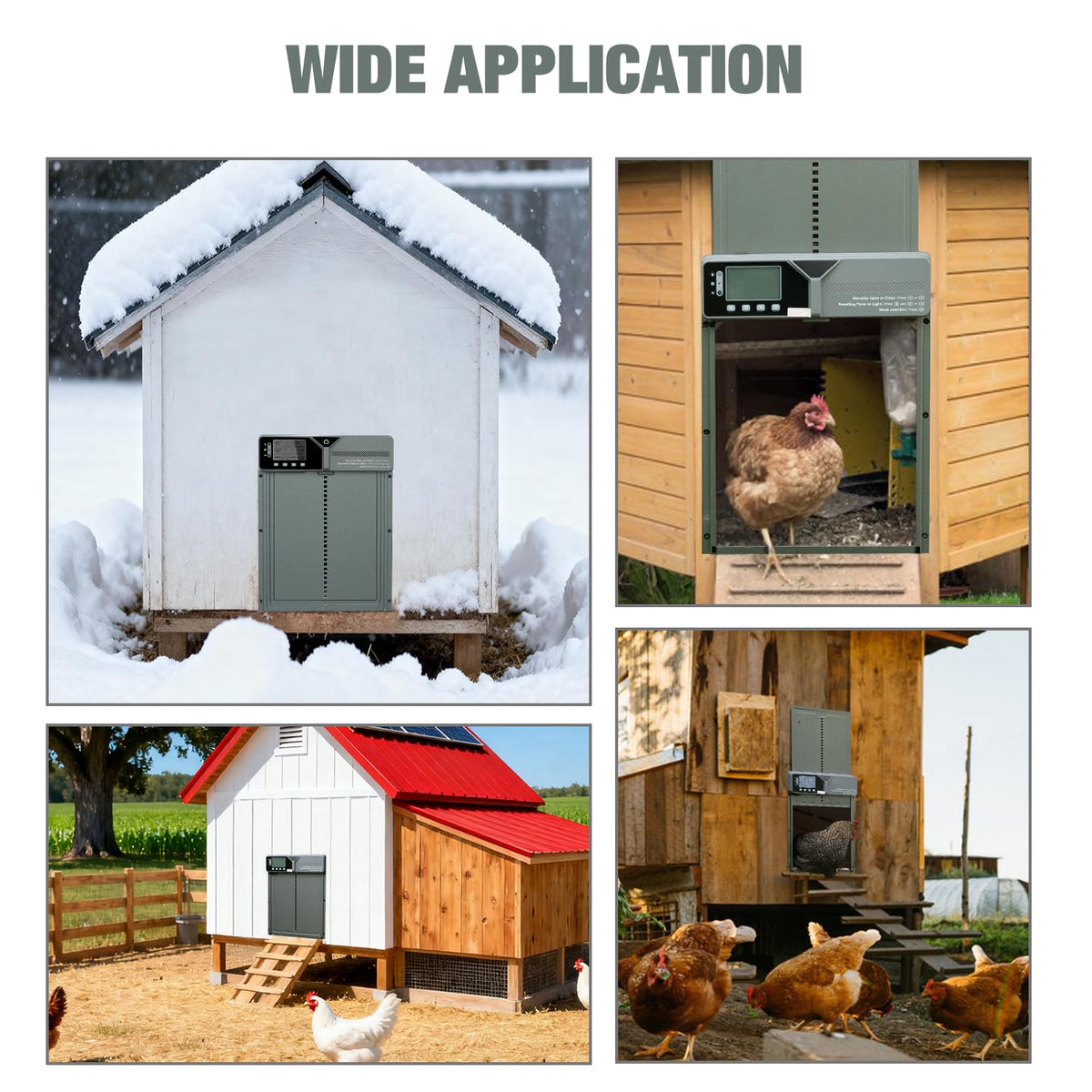 Fophop all poultry compatibility with coops and poultry under 13 lbs