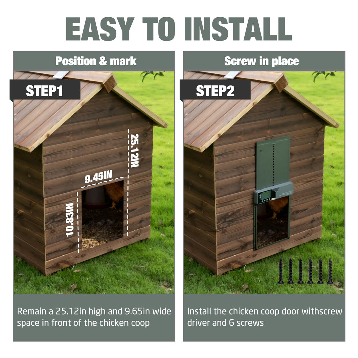 Fophop weatherproof operation suitable for ducks geese and rabbits