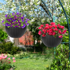 Foraineam 22-inch total hanging height supports layered displays.